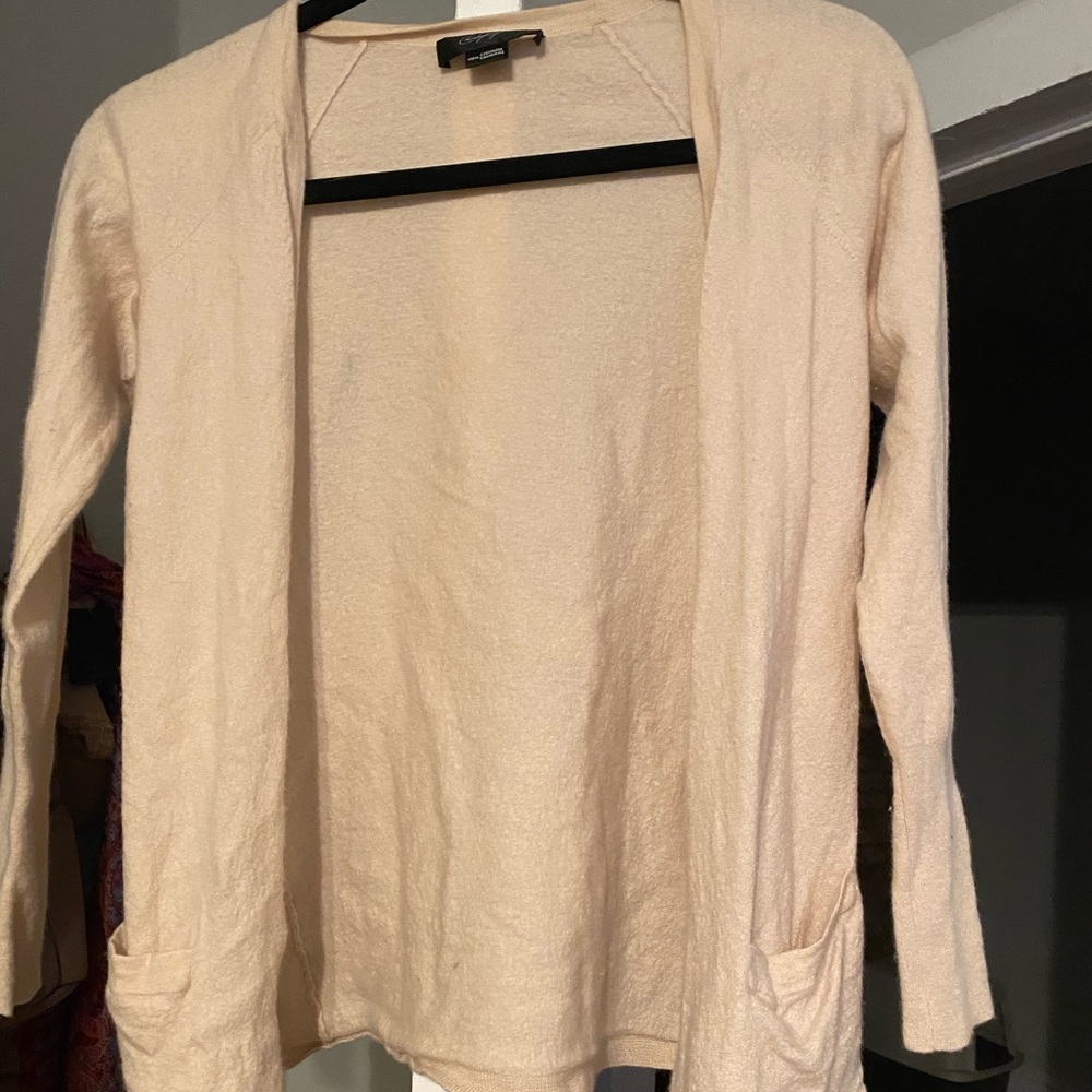 100% cashmere cardigan